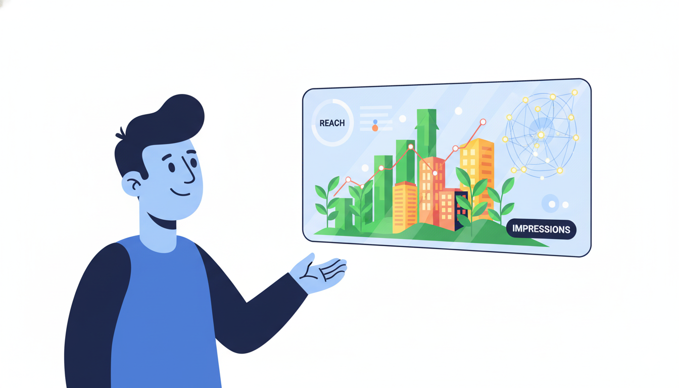 LinkedIn Brand Awareness Growth Dashboard - Tracking Key Metrics and KPIs